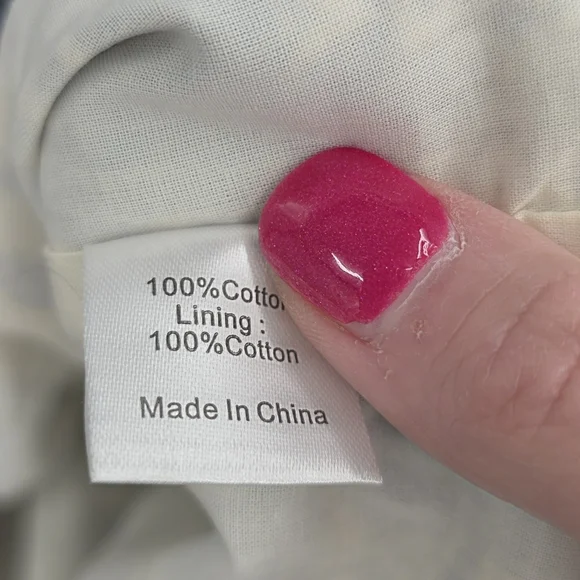 New Tuckernuck Bondi Blues Cotton Voile Izzie Dress Size XXL - Picture 7 of 9